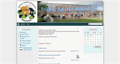 Desktop Screenshot of ecolesaintnicolasenghien.be